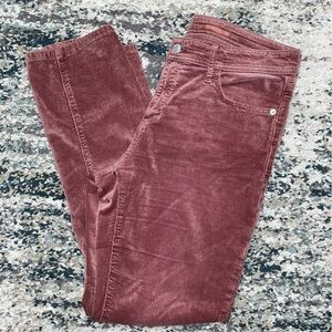 Anthropologie Pilcro Slim Boyfriend Cropped Corduroy Pants- Size 29